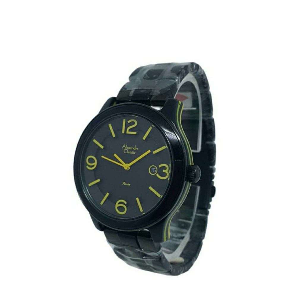 Terbaru Alexandre Christie 1431228 Analog Tali Keramik Jam Tangan Wanita Berkualitas