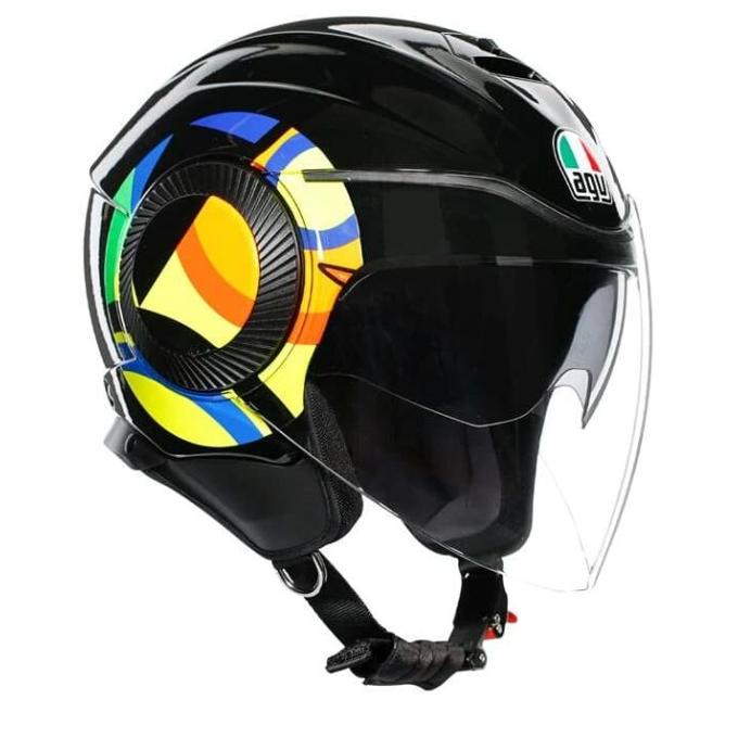 AGV ORBYT TOP SUN&MOON 46AGV Orbyt Top Sun & Moon 46 Helm Open Face