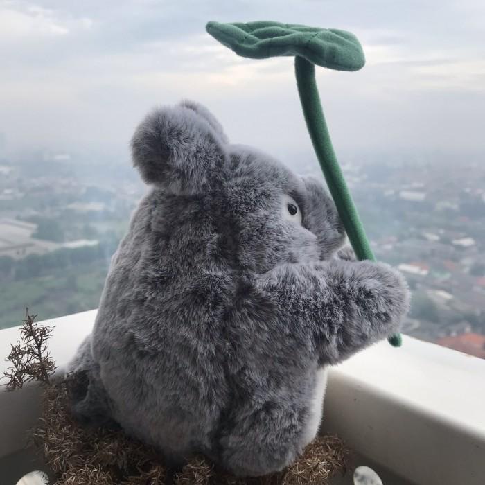 Boneka My Neighbor Totoro With Leaf By Sun Arrow