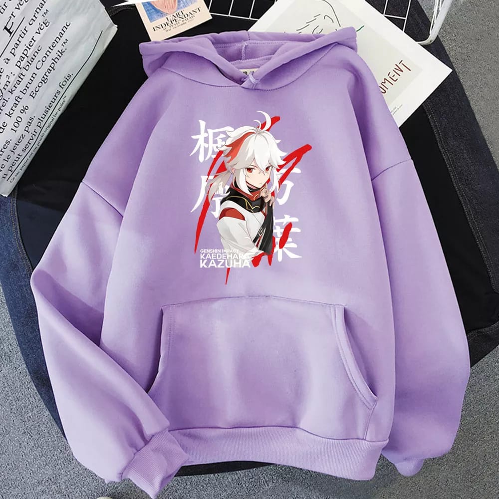 Hoodie Pria Anime Kaedehara Kazuha Genshin Impact Ganyu Xiao Hu Tao Zongli Aether Raiden Shogun Baal Jaket Hodie Genshin Impact Anak Jaket Anime Wanita Jepang Hoodie Anime Oversize Wanita Murah Xxl Hoodie Jepang Anime Anak Perempuan Terbaru 2021 2022