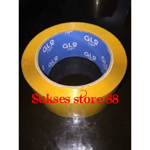 

LAKBAN MEREK TERGANTUNG STOK TAPE BENING/COKLAT UKURAN 48mmx50m (45MIC)