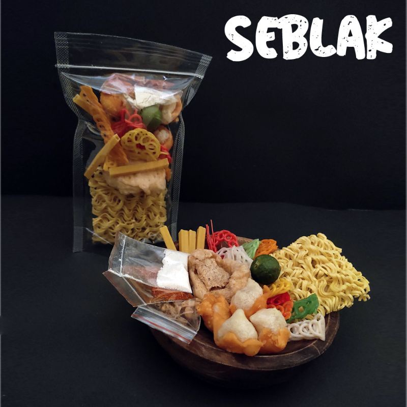 

Paket isi 5 seblak hits siap saji termurah