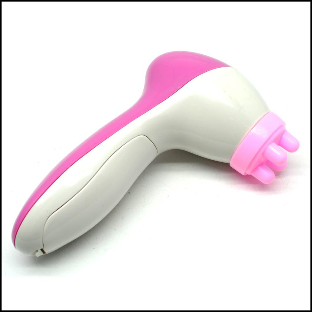 Pemijat Wajah Elektrik Lumispa Facial Care 6 In 1 - Ly-878 - White/Pink