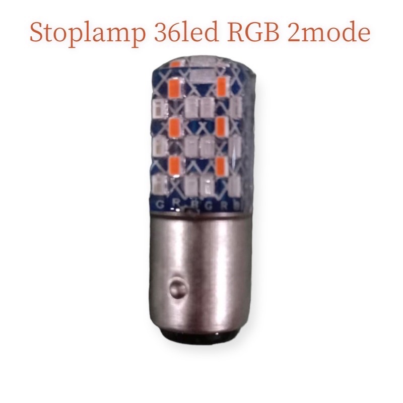 Lampu stop rem belakang rgb 2mode stop jelly 36mata RGB