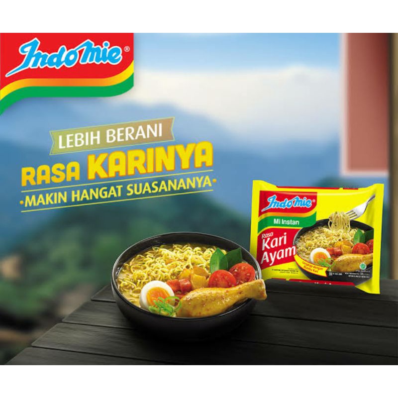

Indomie Kuah Kari Ayam 65gr - Harga satuan