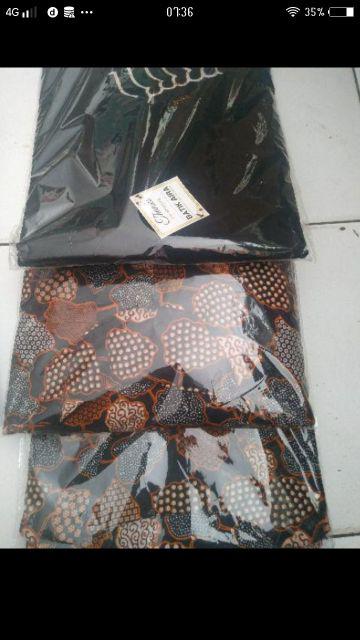 Batik Couple Keluarga Sania Ruffle Ori Ndoro Jowi Dnt Motif Jaring