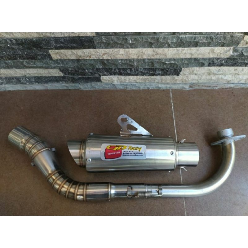 KNALPOT CLD RACING FINO KNALPOT FINO KNALPOT MATIC RACING CLD MONSTER UNTUK YAMAHA FINO