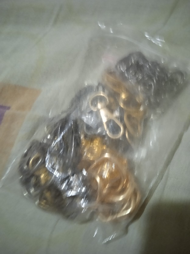 Cantelan / Pengait Tas Tebal Warna Emas Muda