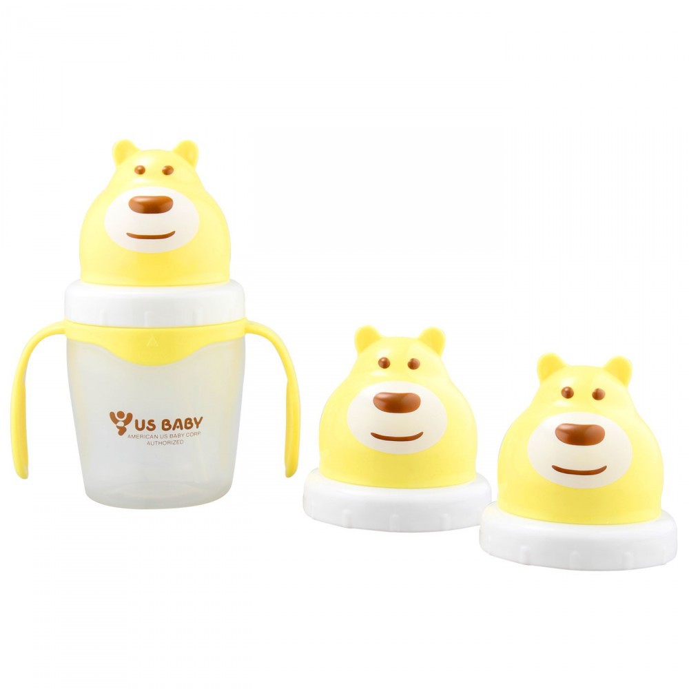 USBaby 3in1 Training Cup Set Lengkap US Baby