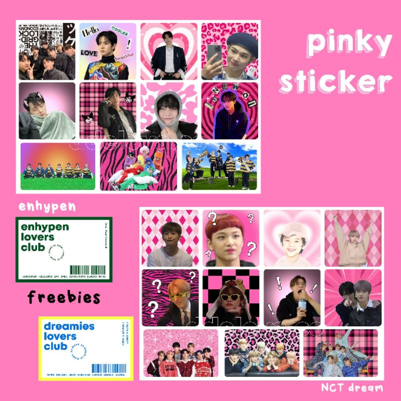 

enhypen NCT dream sticker