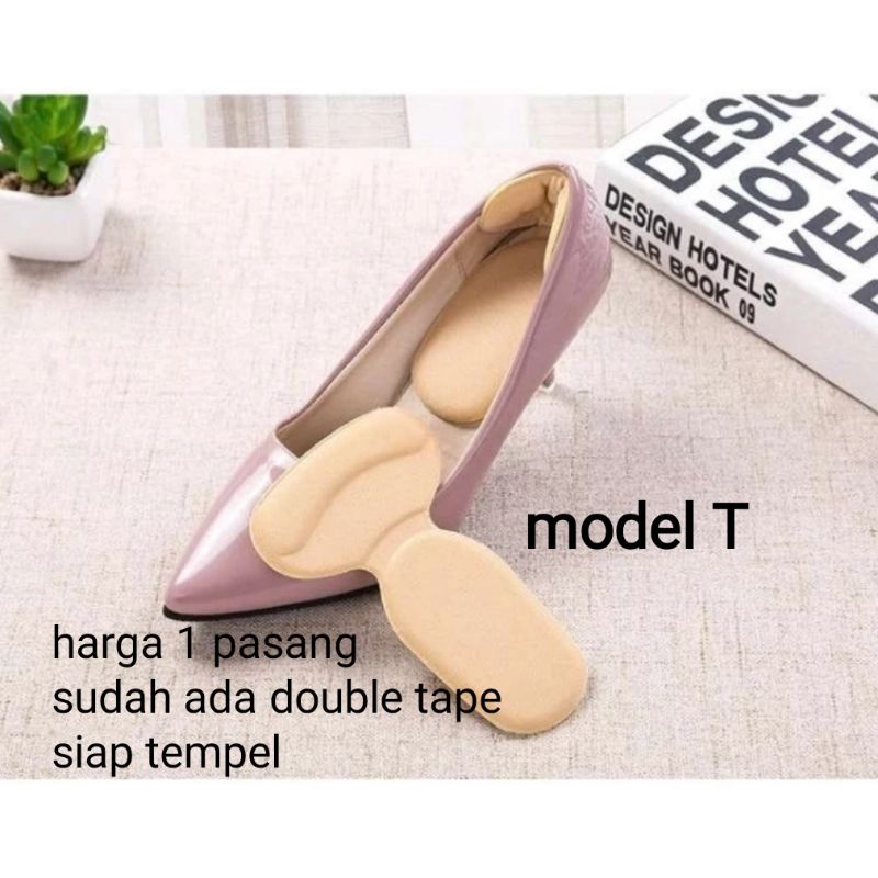 Bantalan Pelindung Tumit Kaki Sepatu 1 pasang Insole Heels Protector Insole Sepatu Stiker Bantalan Pelindung Tumit Sepatu Anti Lecet Sakit Pad Heel Sticker