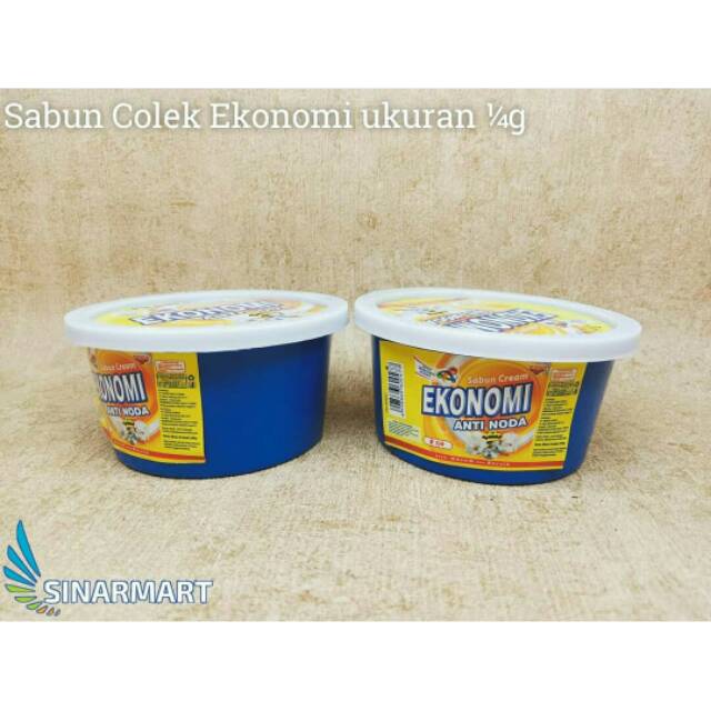 SABUN CUCI PIRING EKONOMI CREAM POT 1/4 - 200 GRAM