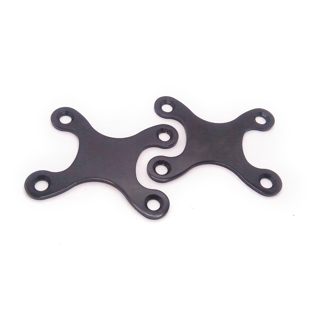 2pcs Skateboard Deck H Style Gasket Aluminium Longboard Gasket 6.5cm