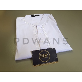BAJU KOKO Pakistan Remaja Putih Setelan Ukuran Tanggung BAJU KOKO Pakistan Remaja Putih Setelan Ukuran Tanggung