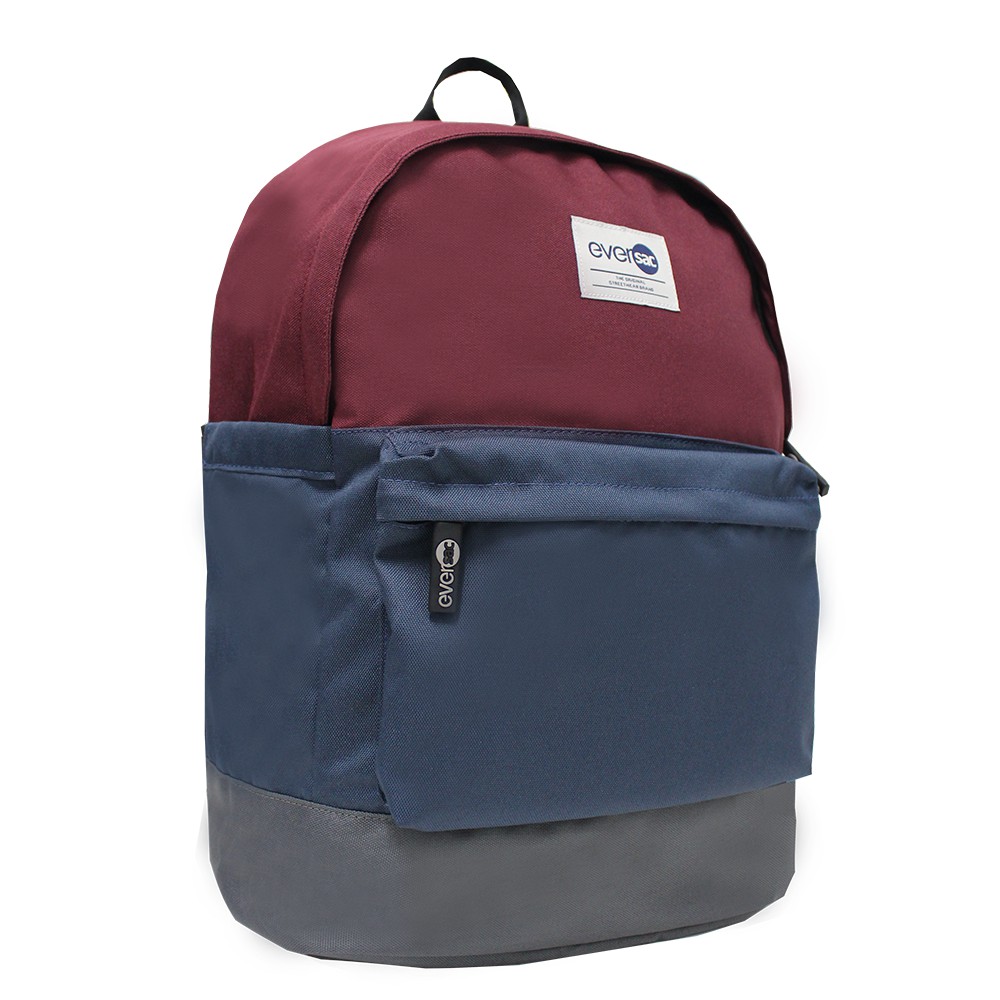 Eversac Backpack Brilliant F Navy Maroon-1