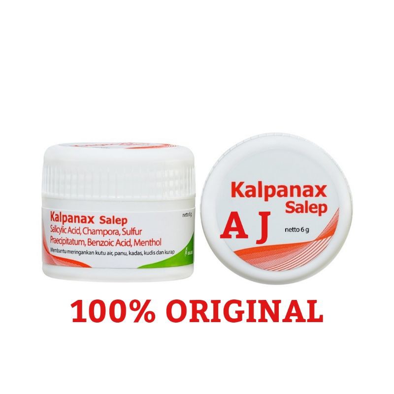 Kalpanax Salep 6gr - Untuk Kutu Air, Panu, Kadas, Kurap, Kudis