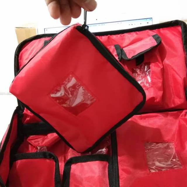 Tas p3k selempang/ first Aid bag / tas emergency /tas selempang / tas jinjing/tas medis