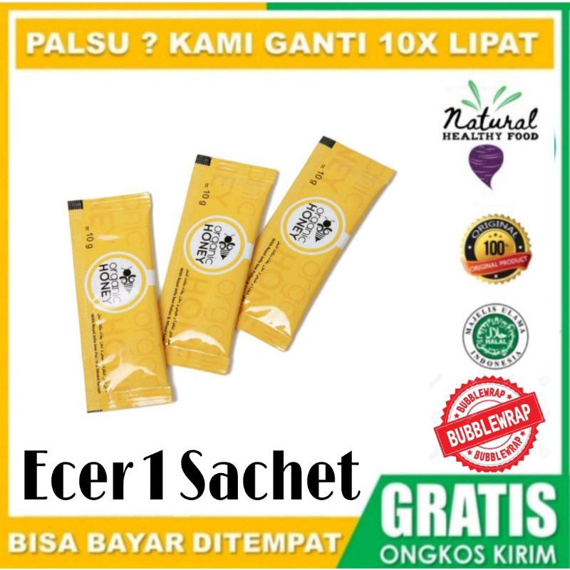

Organic Honey 1 Sachet ~ Madu Pria Stamina Herbal