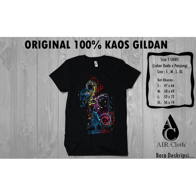 Kaos / Baju Distro Wayang / Custom Design