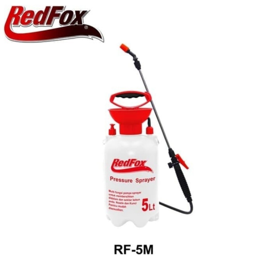 REDFOX RFM5M penyemprot Hama Semportan PRESSURE SPRAYER 5 Liter