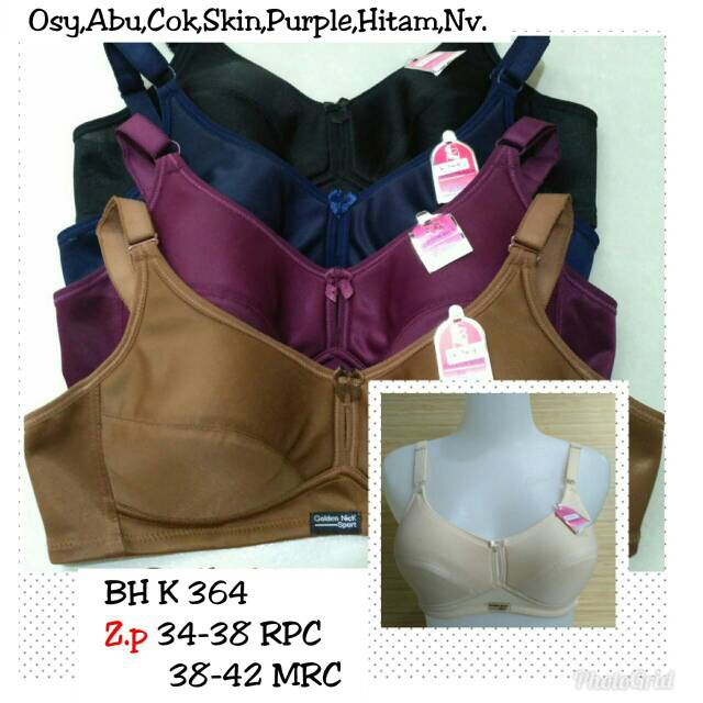 Bra Sport Golden Nick - BH Golden Nick K 364 Murah Lembut Bahan Licin