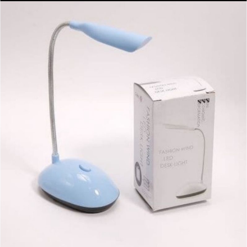 Lampu Belajar Lampu Meja Baca Desk Lamp Portable Mini