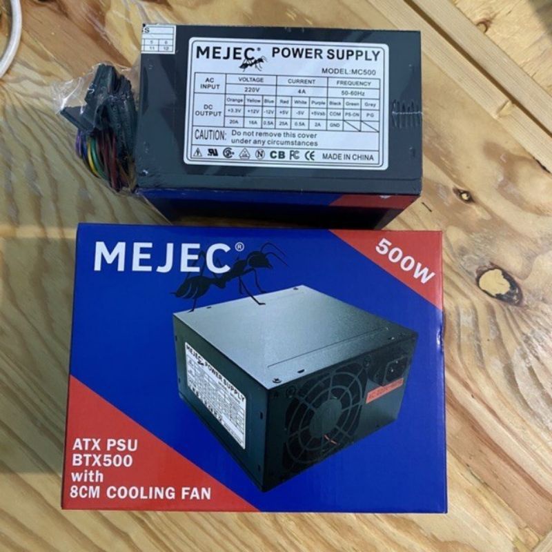 power supply pc mejec 500w