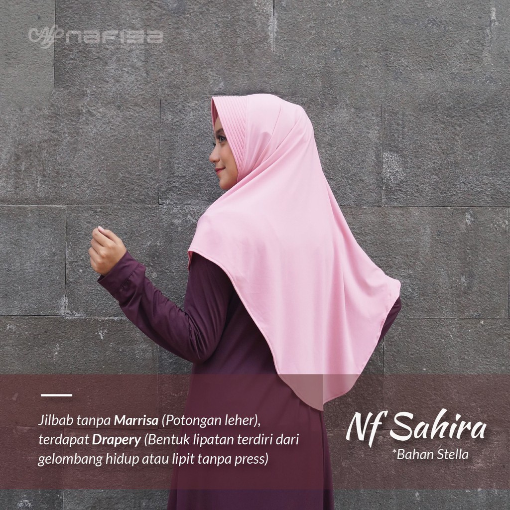 JILBAB KERUDUNG Instan Bergo Nafisa SAHIRA | Jilbab instan Khimar | Kerudung Instan Pad Kecil | Hijab Instan Terlaris | Jilbab Nafisa Rempel