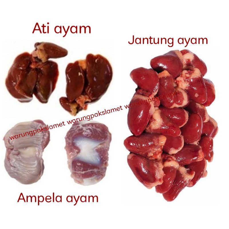 

Ati ayam / Ampela ayam