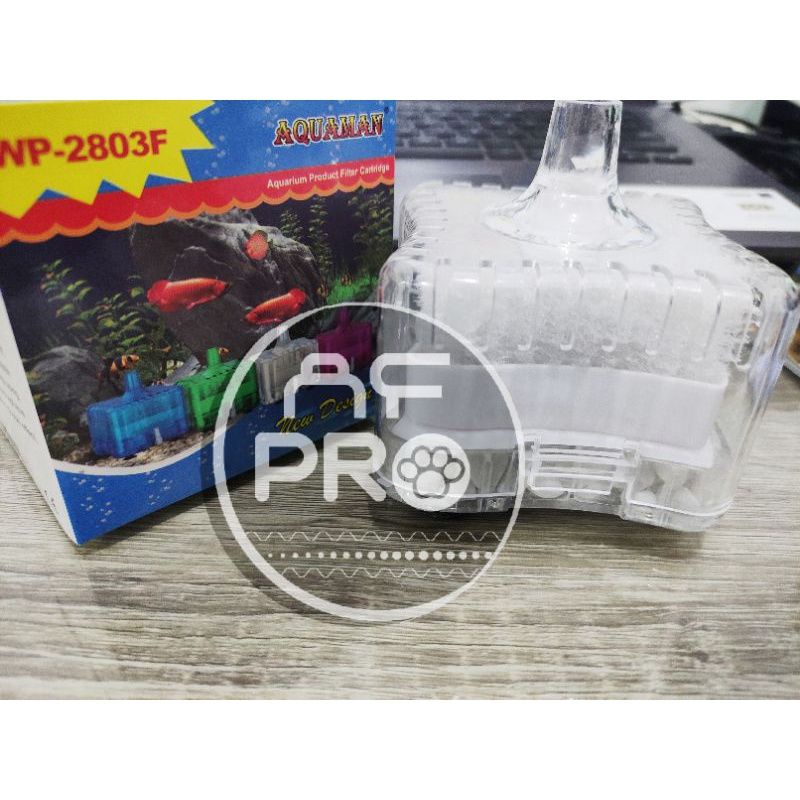 Mini filter Airpump aerator filter aquarium AQUAMAN WP 2803F