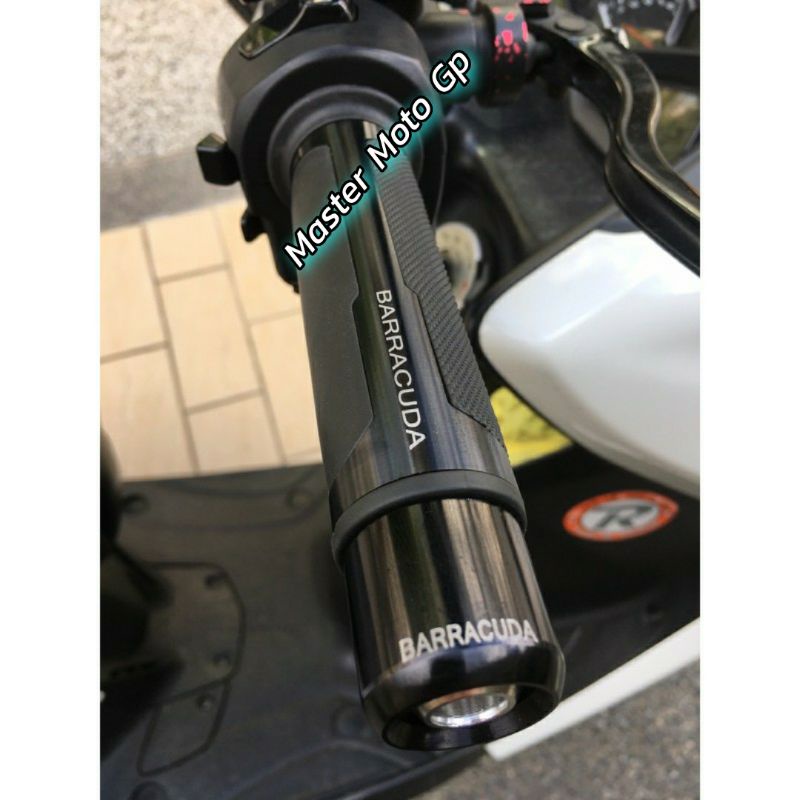 Handgrip Barracuda cnc Aksesori lokomotif off-road Grip BARRACUDA Handfat BARACUDA