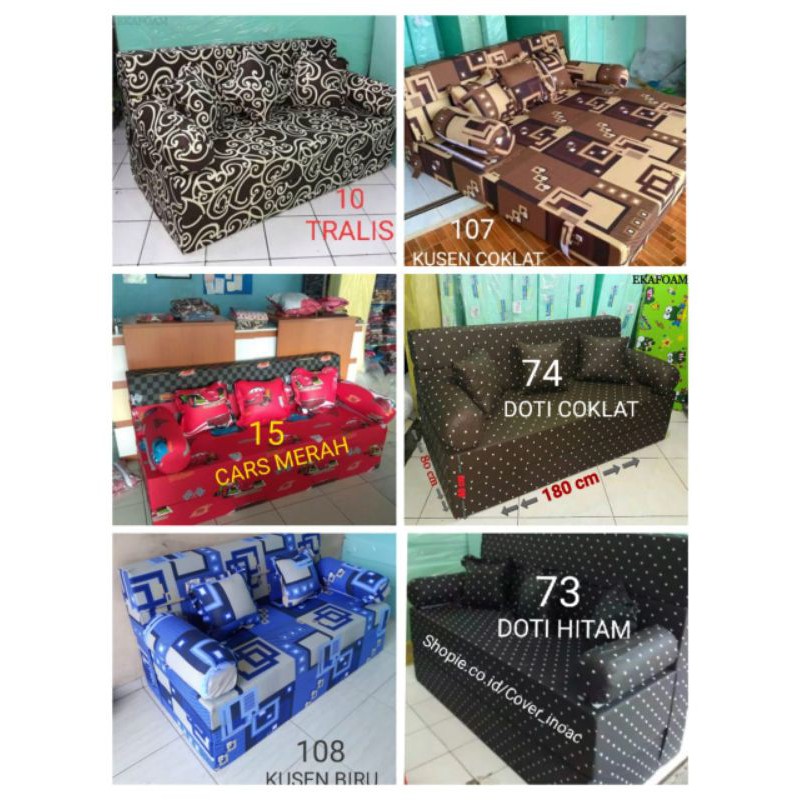 Termurah Sarung Sofabed Tebal 15 cm