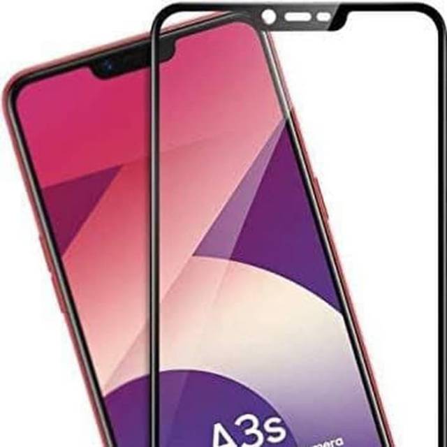 (2 in 1)Tempered glass 5D full + softcase autofocus Oppo A3S/A5S/A1K/F9/F7/A7/F11/F11pro/A5&amp;A9(2020)