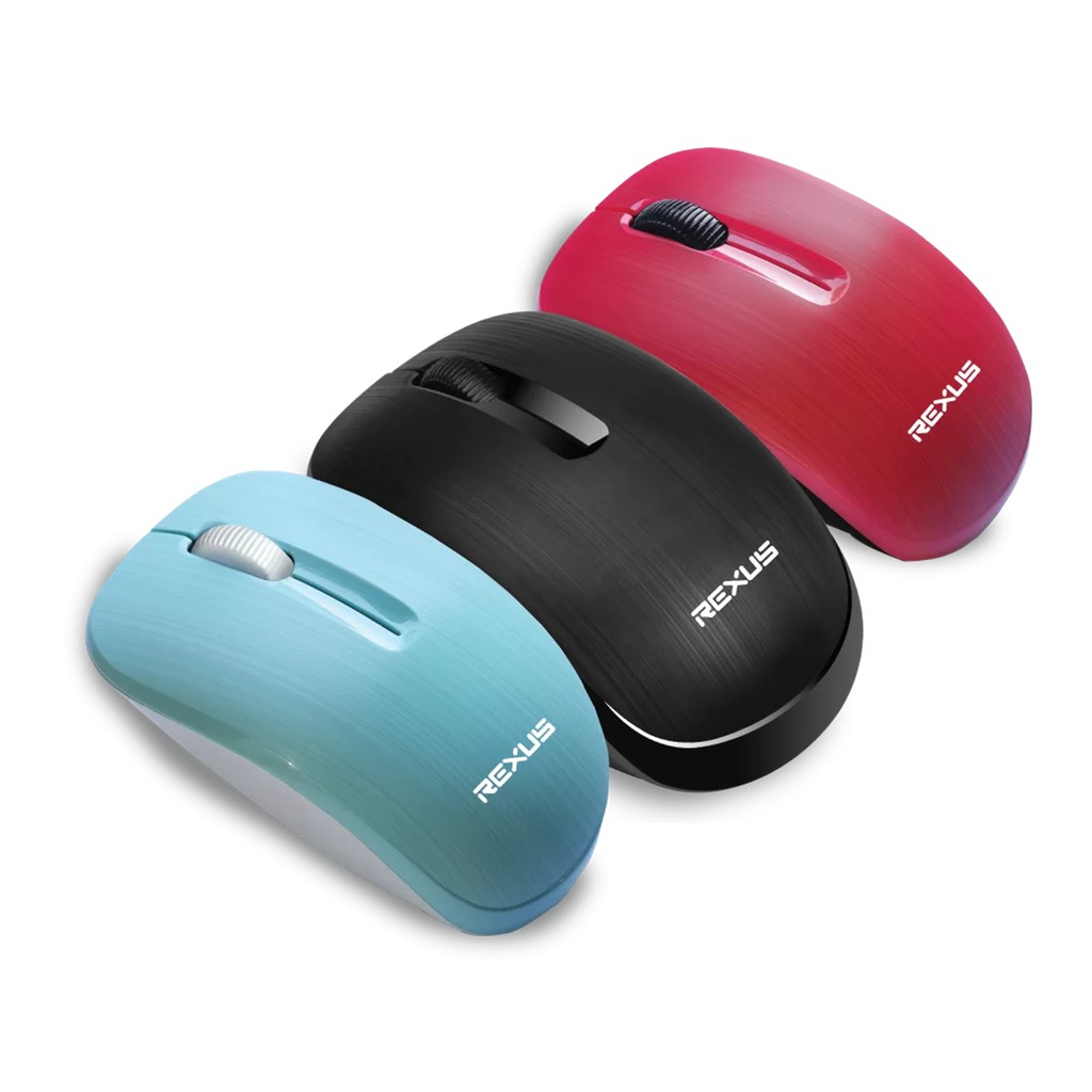 REXUS Q10 MOUSE WIRELESS OFFICE SILENT CLICK USB NANO PIXART PMW3065