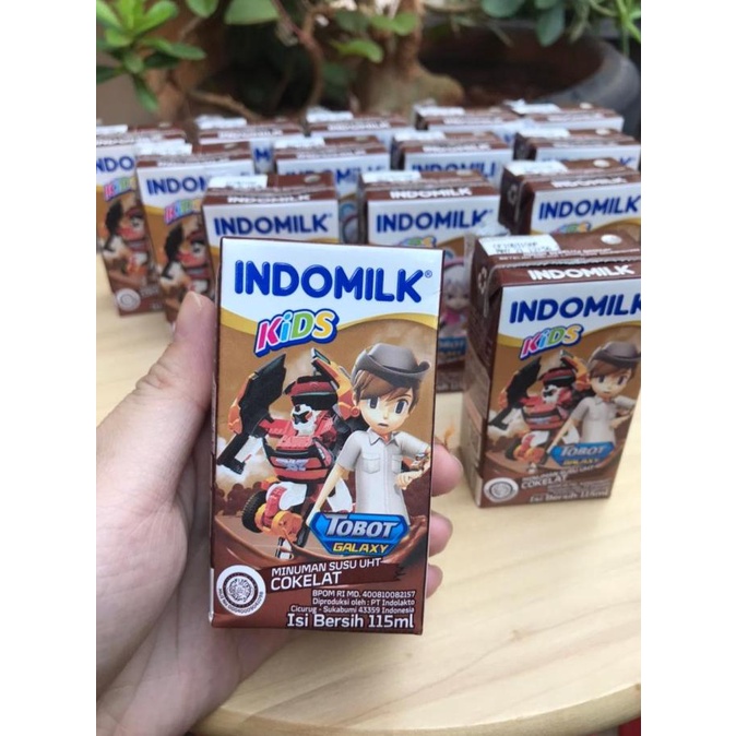 

BISA BAYAR DITEMPAT Susu UHT Indomilk kids 115ml x 40pc (Coklat) - Coklat