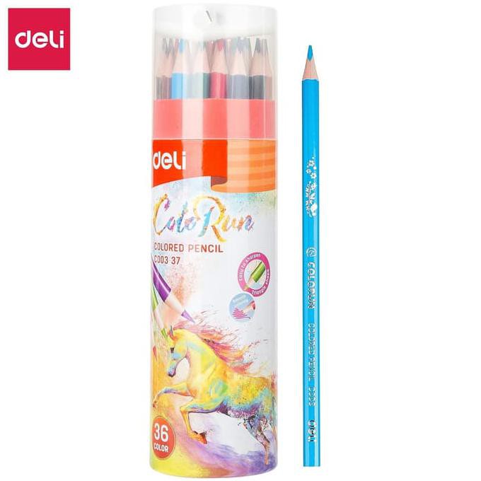 

BEST SELLER Deli EC00337 Pensil Warna 36 Warna dengan Bonus Rautan Pensil baru