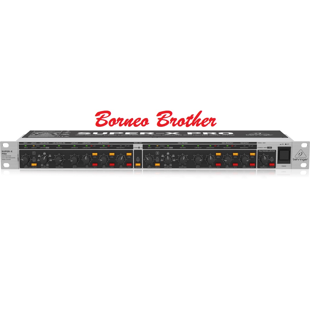 Crossover Behringer CX3400V2 CX 3400 V2 CX3400 V2 Original 3/4 Way