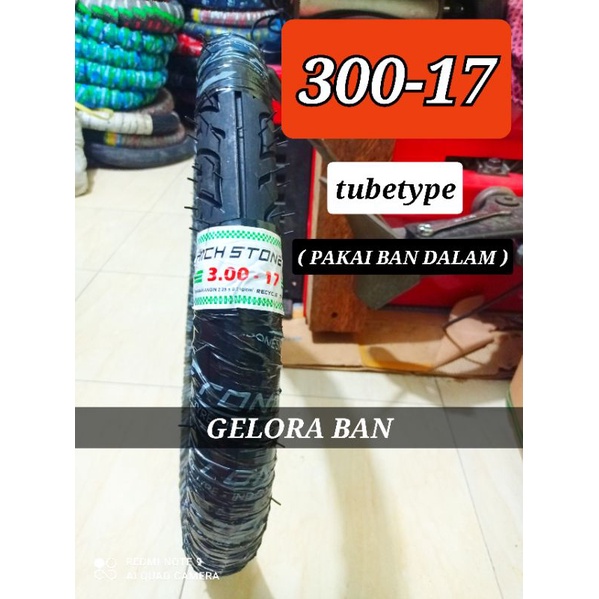 Terlaris Ban Montor 300-17 Ban Honda Win Supra Revo Satria Jupiter Vikxion Megapro Ban Luar Ring 17