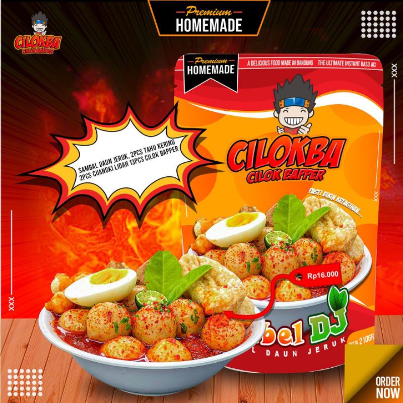 

Cilokba Bapper Sambel Daun Jeruk