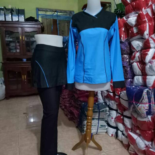 Baju senam hijab/baju zumba/baju senam outdoor