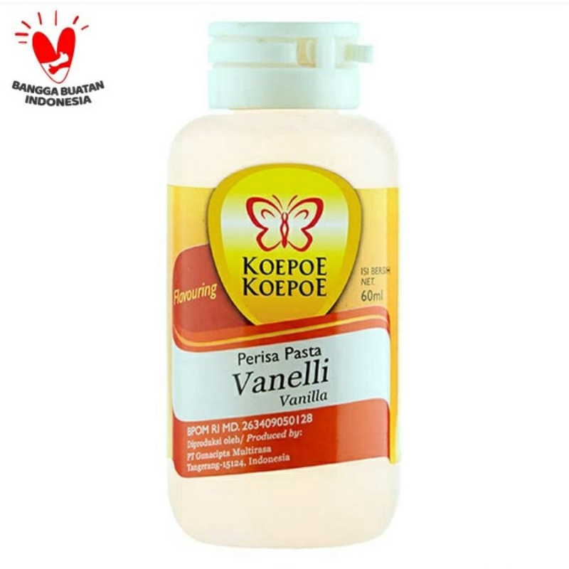 

Perisa Pasta Vanilla Merk Koepoe Koepoe 60ml