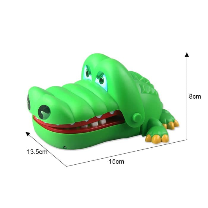 Crocodile Dentist Game / mainan gigit buaya / mainan edukasi crocodile