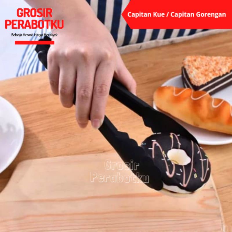 Capitan Gorengan Hitam Capitan Kue Capitan Makanan Jepitan Gorengan Jepitan Kue  Jepitan Makanan Penjepit Makanan Penjepit Kue Penjempit Kue Capitan Gorengan Murah Jepitan Gorengan Murah Japitan Murah Japitan Gorengan Murah Capitan Murah meriah