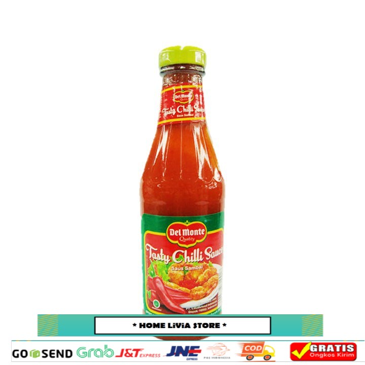 

Delmonte Tasty Chilli Sauce Saus Sambal 340 mL
