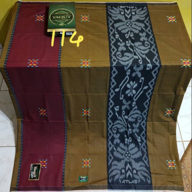 Sarung atlas yaqut songket(minimal pembelian 10pcs)