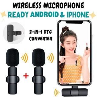 CLIP ON WIRELESS FOR YOUTUBER J9 TYPE-C - CLIP ON STREAMING SUARA JERNIH