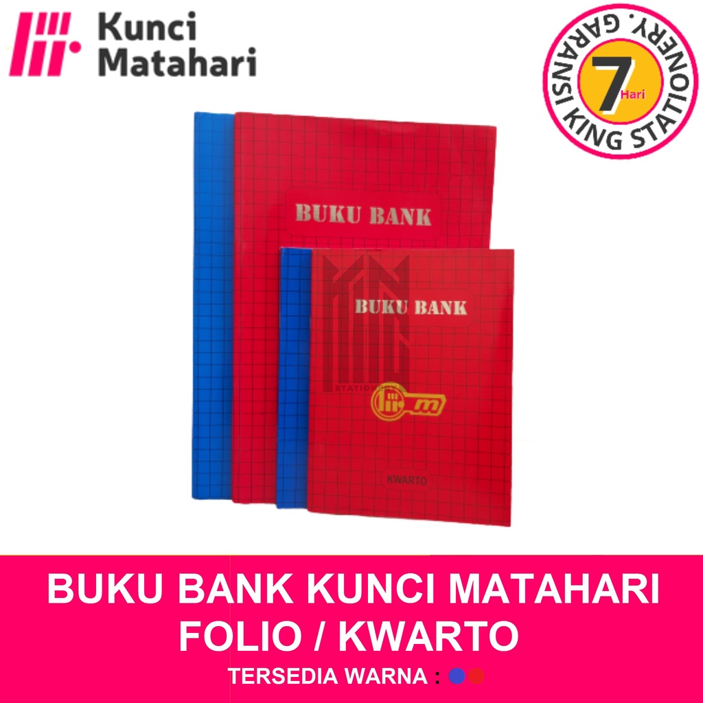 

BUKU BANK SOFTCOVER KUNCI MATAHARI KWARTO / FOLIO