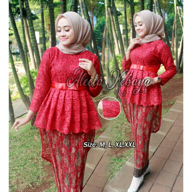 setelan tunik Aurora (tunik + rok plisket)