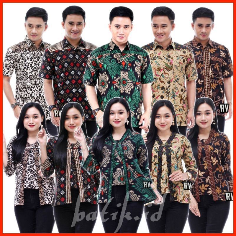 COUPLE BLOUSE BATIK TERBARU TERMURAH BLUS KEKINIAN TERLARIS BATIK JAWA BATIK MURAH BATIK KONDANGAN