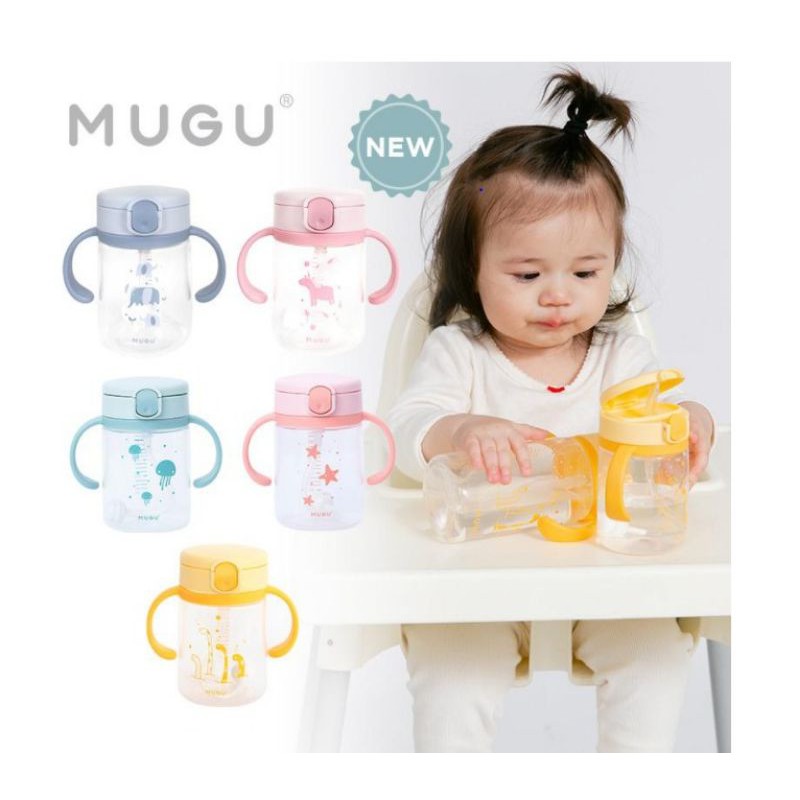 Mugu Wheat Straw Training Bottle-Botol Minum Anak